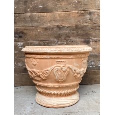 Fine Italian Decorative Terracotta Planter (Acanthus)