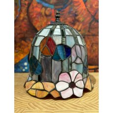 Vintage Tiffany Style Domed Glass Shade