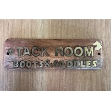 Wooden Sign (Tack Room)