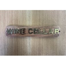 Wooden Sign (Wine Cellar)