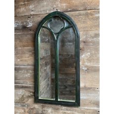 Rustic Decorative Outdoor Mirror (Single Gothic)