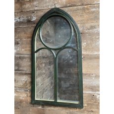 Rustic Decorative Outdoor Mirror (Arched)