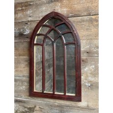 Rustic Decorative Outdoor Mirror (Church Window)