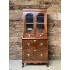 Fine Antique 19th Century Oak Glazed Cabinet