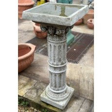 Corinthian Column Bird Bath