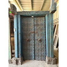 Impressive Gothic Teak Doors