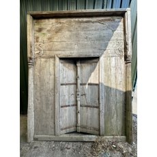 Large Teak Fortified Doorway