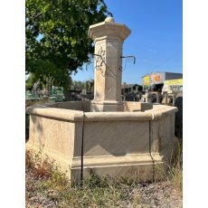 Natural Stone Fountain with Surround (Bordeaux)