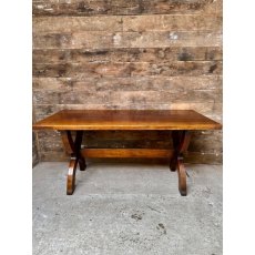 Superb Vintage Oak Refectory Style Table