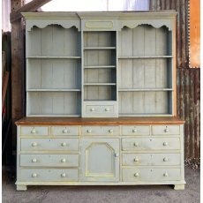 Large Painted Vintage Kitchen Dresser