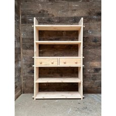 Fantastic Solid Pine Flatpack Shelving Unit