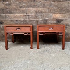 20th Century Chinese Hardwood Small Tables