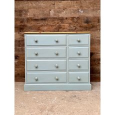 Contemporary Solid Pine Painted Multi Drawer Chest
