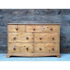 Vintage Waxed Pine Multi- Drawer Chest