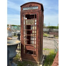 Reclaimed British Post Office Red Telephone Box