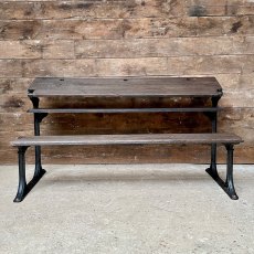 Fantastic 19th Century Victorian Metamorphic School Desk / Bench