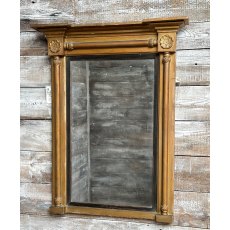 Antique 19th Century Decorative Gilt Wall Mirror