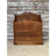 Exceptional Massive Victorian 19th Century Oak Log Box