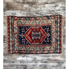 Vintage Mid 20th Century Wool Rug (1.44m x 1m)