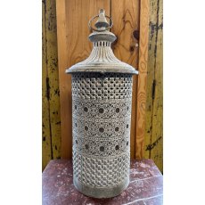 Tall White Lantern