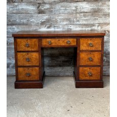 Vintage Art Deco Style Pedestal Desk