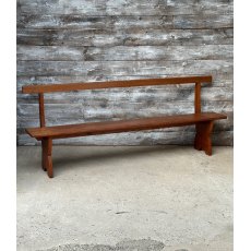 Vintage Pitch Pine Long & Narrow Bench