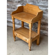 Lovely Vintage Waxed Light Pine Washstand