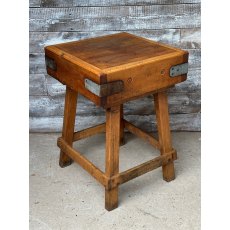 Reclaimed 1950's Maple Topped Butchers Block