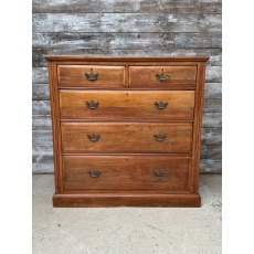 Vintage Large Mahogany Chest Of Drawers
