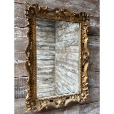 Antique Gilded Victorian Mirror