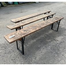 Reclaimed Mid Century Collapsable Bench