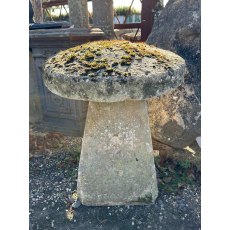 Beautifully Weathered Carved Stone Saddlestone Beautifully Weathered Carved Stone Saddlestone