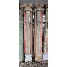 Reclaimed Rustic Teak Columns (5) Reclaimed Rustic Teak Columns (5)