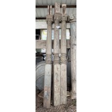 Reclaimed Rustic Teak Columns (8) Reclaimed Rustic Teak Columns (8)