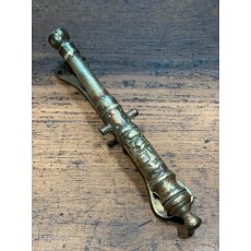 Vintage Brass Canon Door Knocker