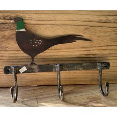 Metal Pheasant Coat Hook