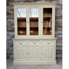 Contemporary Painted Solid Pine Glazed Dresser