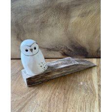 Owl Wooden Door Stop