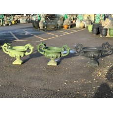 Stunning Italian Style Cast Iron Garden Urn