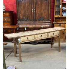 Beautiful Handmade Rustic Elm Sideboard