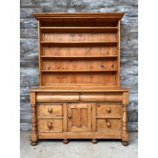Rare & Beautiful Antique Country Pine Welsh Dresser