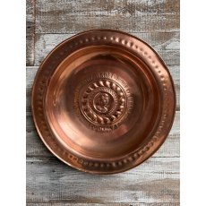 Antique 17th Century German Copper Alms Dish