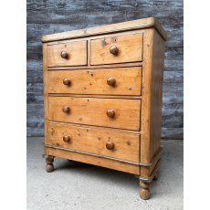 Antique Victorian Farmhouse Pine Chest Of Drawers Antique Victorian Farmhouse Pine Chest Of Drawers