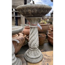 Barley Twist Birdbath Barley Twist Birdbath