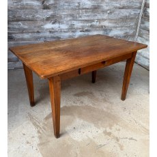 Beautiful Antique French Cherrywood Dining Table