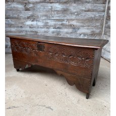 Antique 17th Century English Oak Coffer