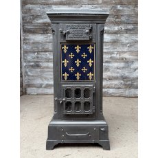 Antique Art Nouveau French Woodburner Stove Lyon Antique Art Nouveau French Woodburner Stove Lyon