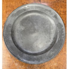 18th Century Pewter Charger By John Jupe Dated 1737 18th Century Pewter Charger By John Jupe Dated 1737
