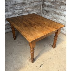 Antique Victorian Farmhouse Pine Dining Table Antique Victorian Farmhouse Pine Dining Table