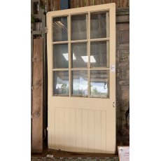 Massive Pair Of Reclaimed Half Glazed Barn Doors Massive Pair Of Reclaimed Half Glazed Barn Doors